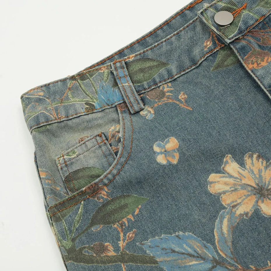 Floral Fantasy Jeans