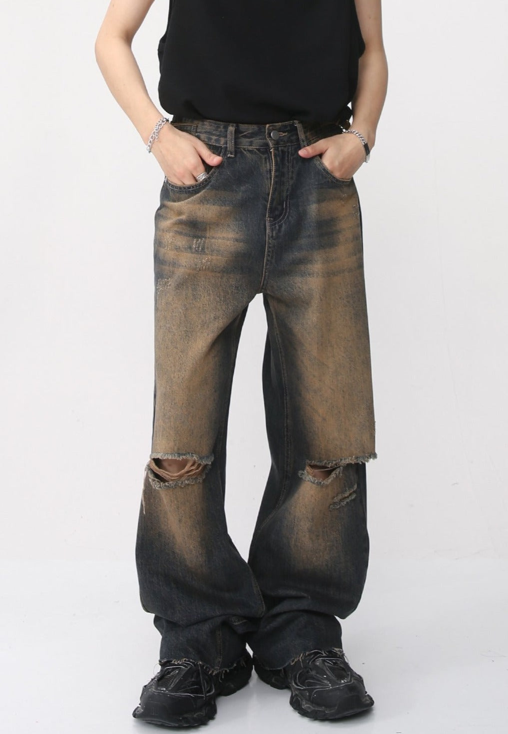 Leg Cut Denim